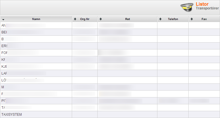 Åkarwebb listor transportör.png